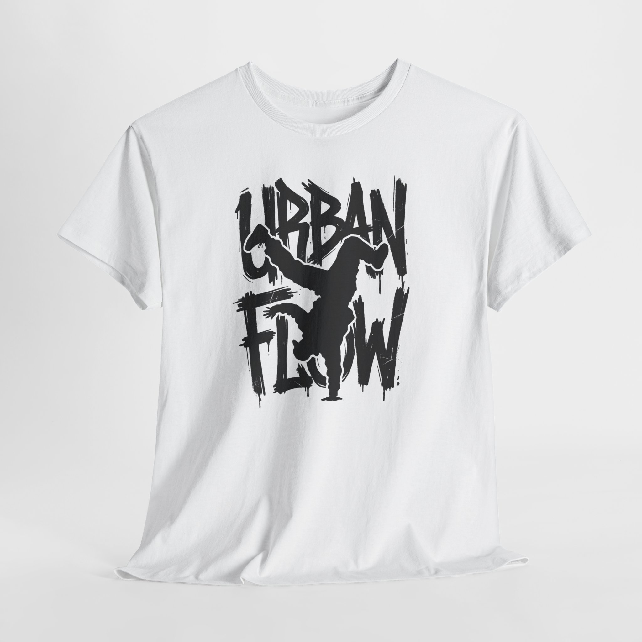 Urban Flow Graphic Tee — Street Dance Breakdancer Logo T-Shirt - Image 6