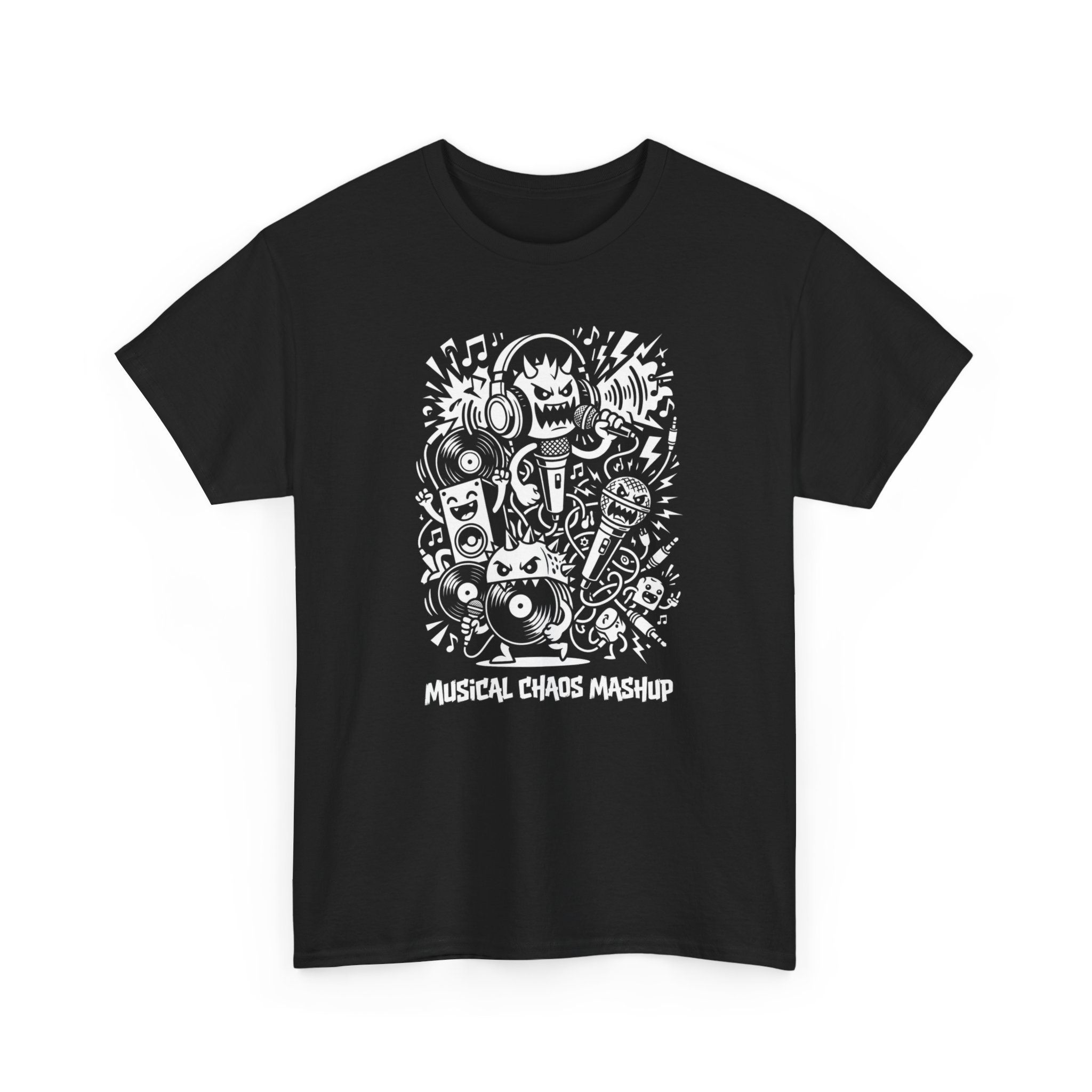 Musical Chaos Mashup T-Shirt - Image 3