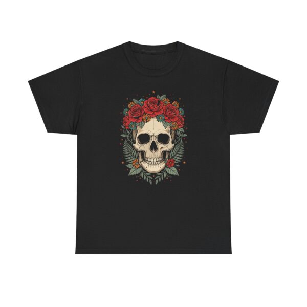 Skull with Rose Crown T-Shirt