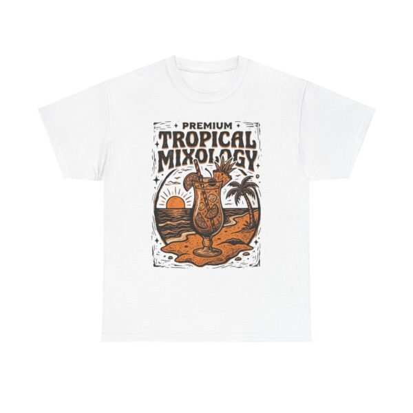 Tropical Mixology T-Shirt — Vintage Cocktail Beach Tee