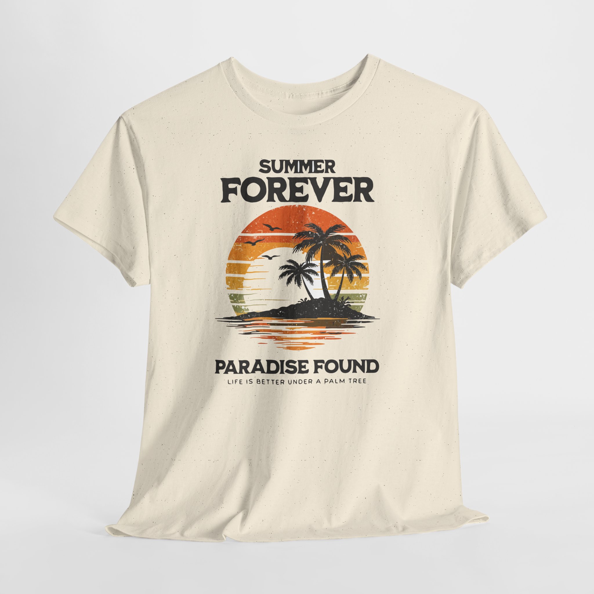Summer Forever Tee — "Paradise Found" Vintage Palm Island Shirt - Image 6