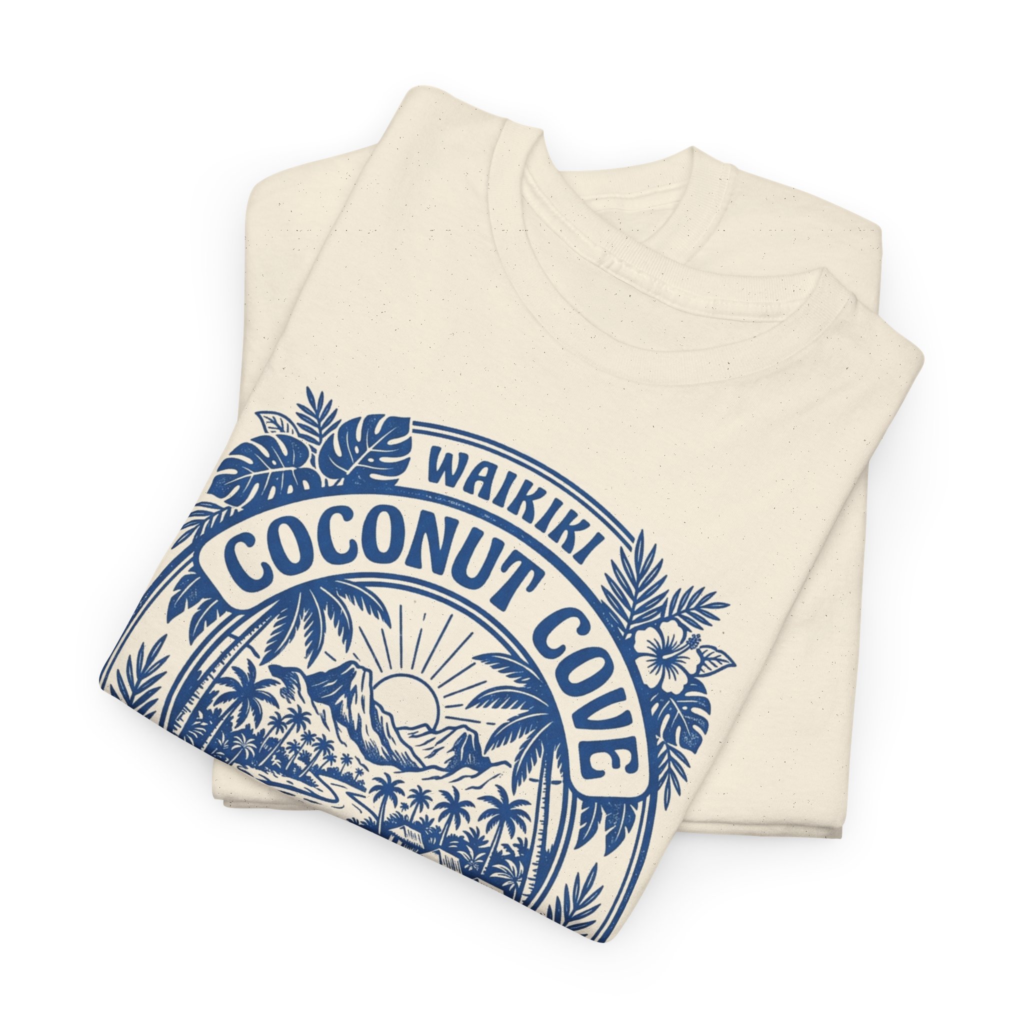 Coconut Cove Beach Club Tee — Waikiki Vintage Surf Graphic T-Shirt - Image 5