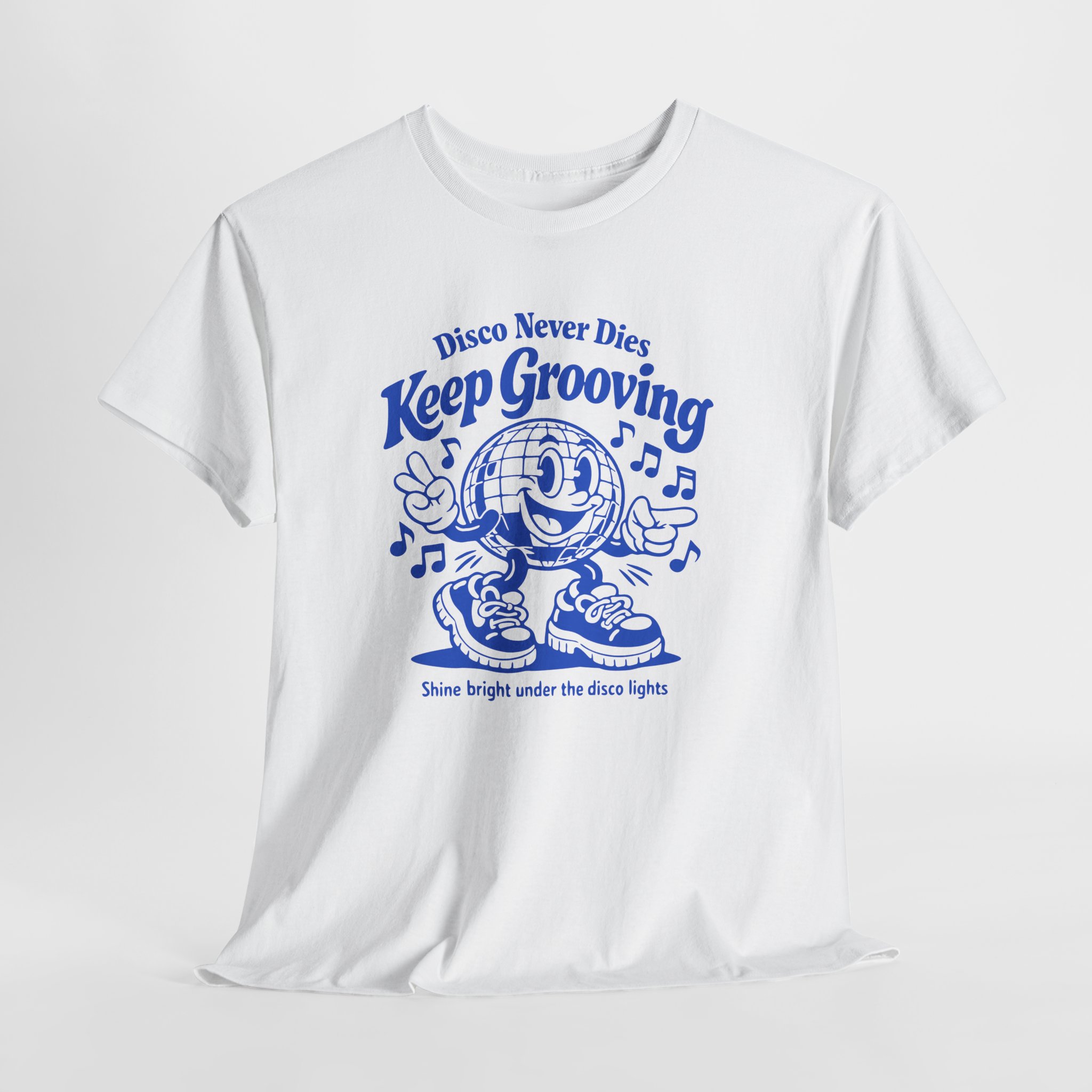 Keep Grooving Disco T-Shirt — Retro Disco Ball Graphic Tee - Image 6