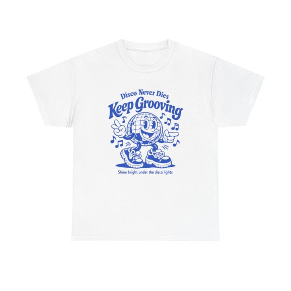 Keep Grooving Disco T-Shirt — Retro Disco Ball Graphic Tee