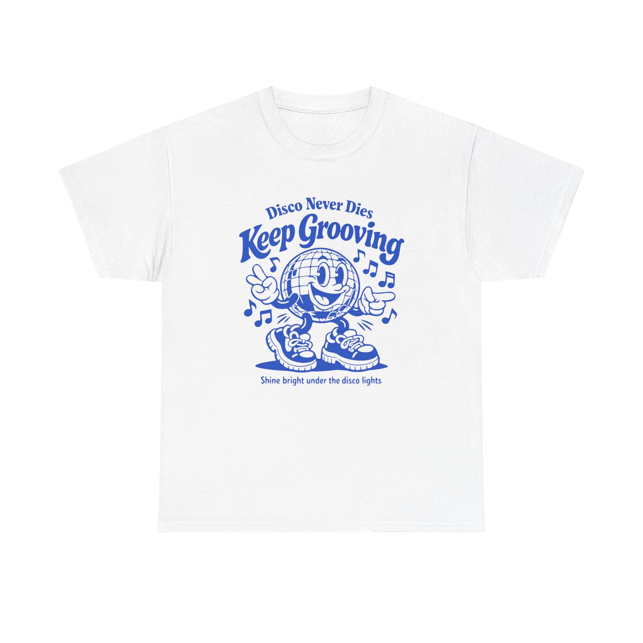 Keep Grooving Disco T-Shirt — Retro Disco Ball Graphic Tee