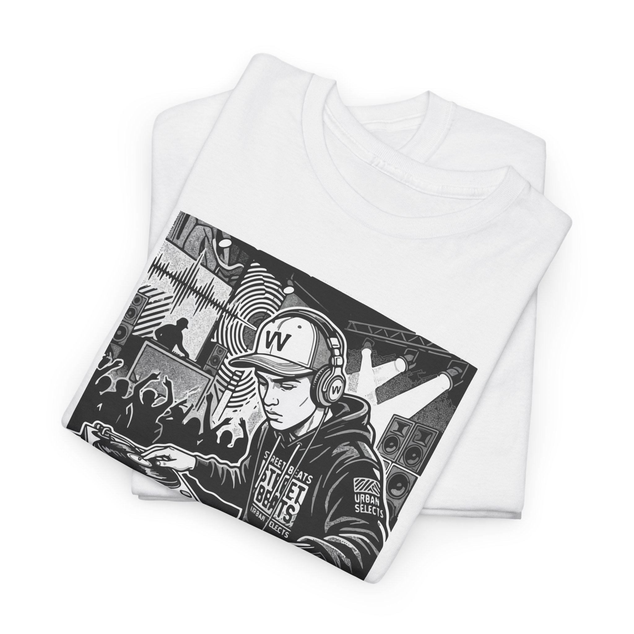 DJ Turntable Graphic Tee — Retro Vinyl Music T-Shirt - Image 5