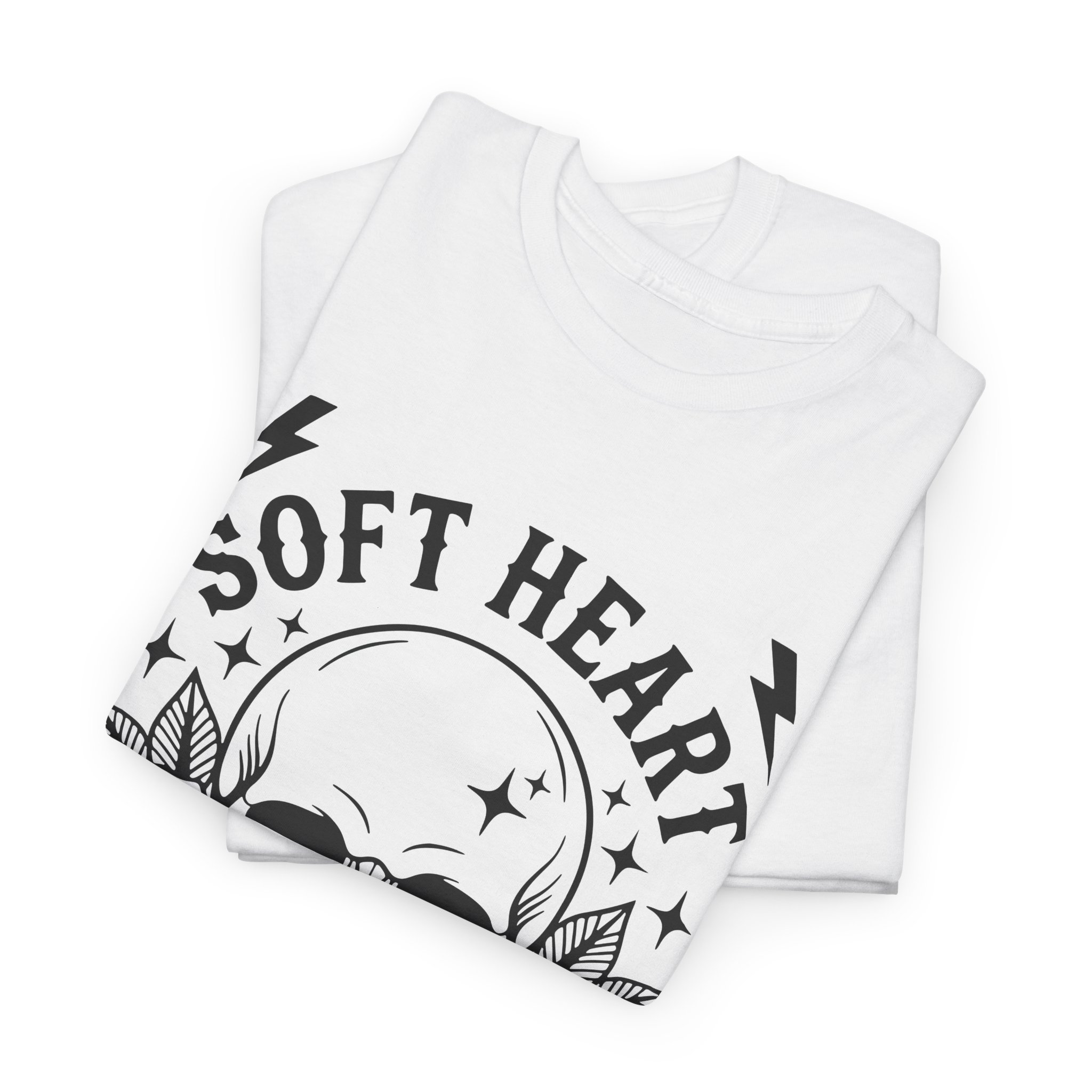 Skull 'Soft Heart Savage Soul' Graphic Tee - Image 5