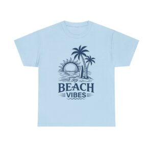 Beach Vibes T-Shirt — Retro Surf Sunset Tee