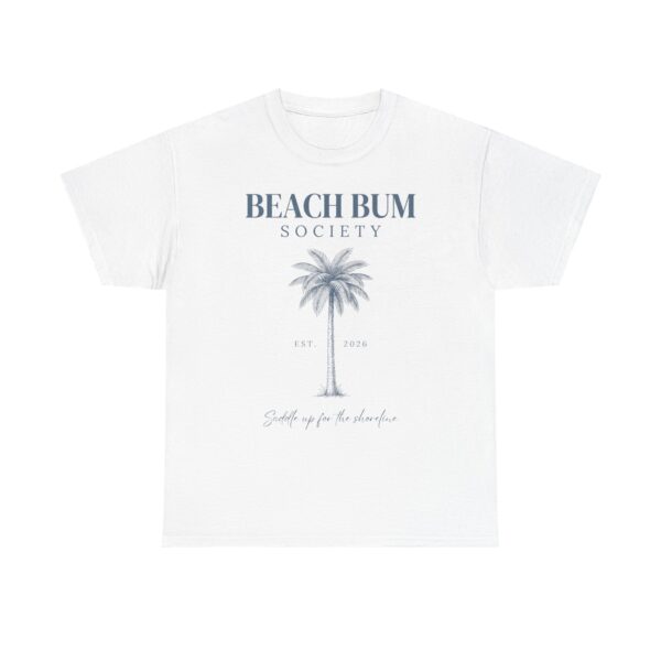 Beach Bum Society T-Shirt — Palm Tree Summer Tee