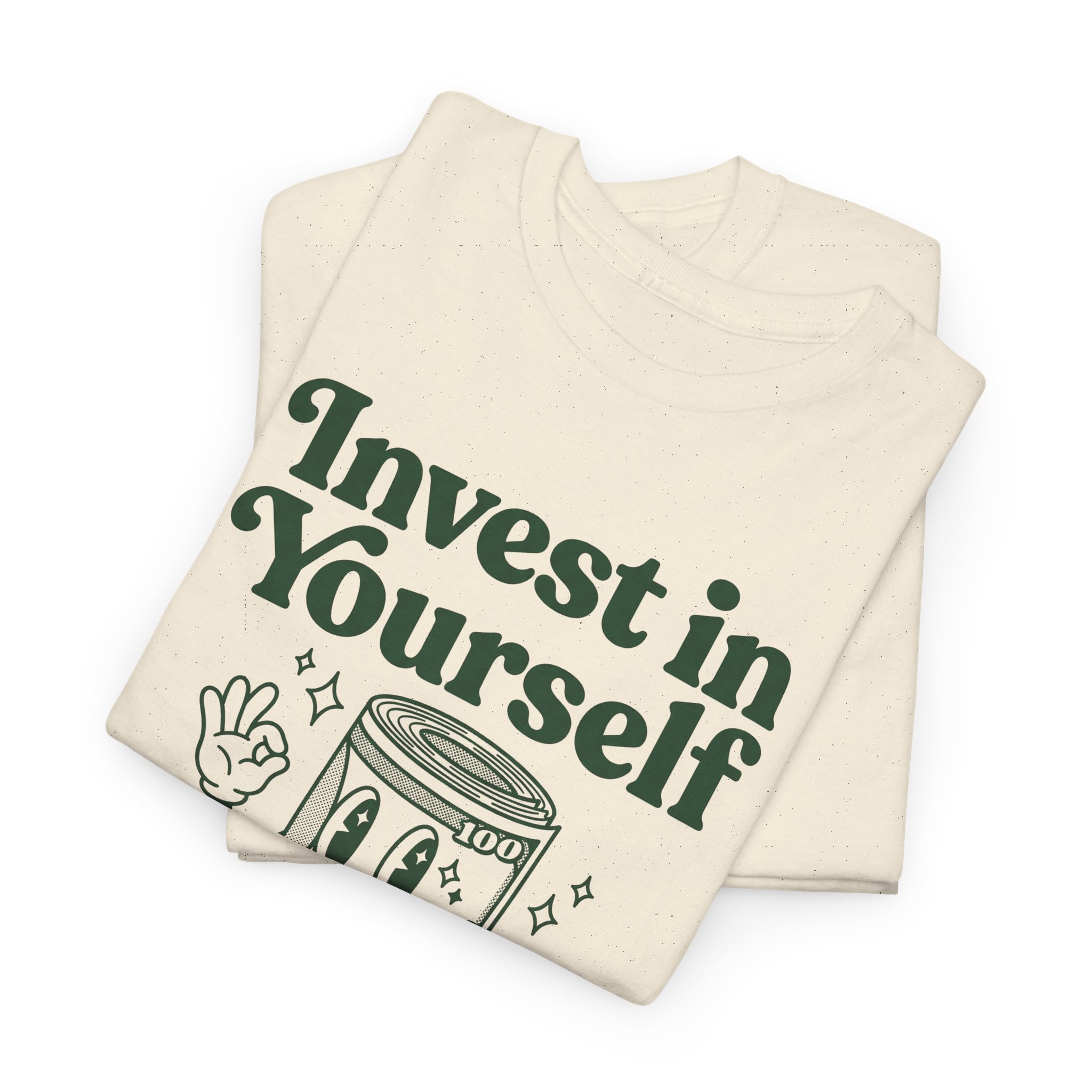 Invest in Yourself Tee — Motivational Graphic Shirt - Image 5