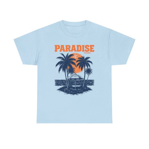 Paradise Palm Beach T-Shirt – Vintage Sunset Island Tee