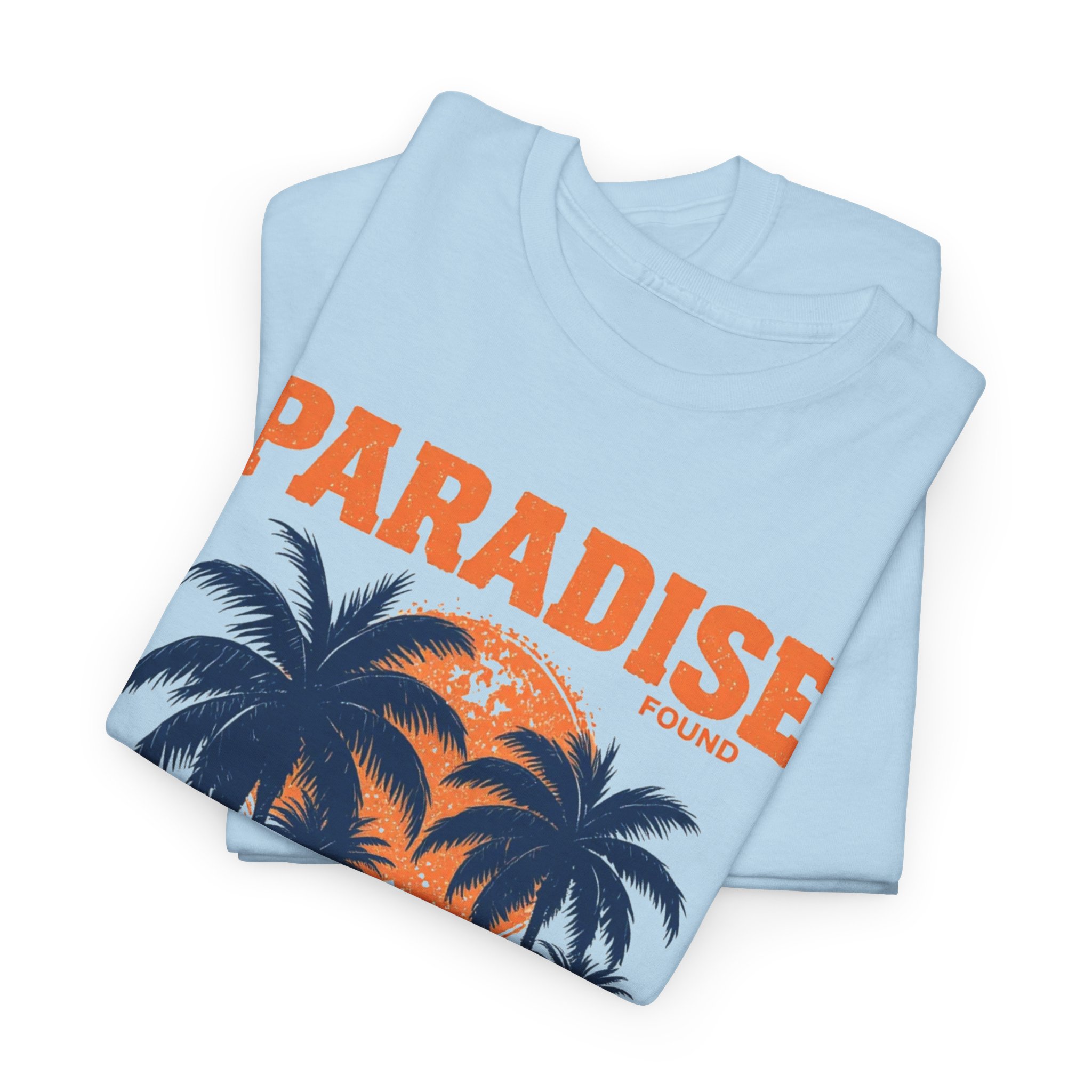 Paradise Palm Beach T-Shirt – Vintage Sunset Island Tee - Image 5
