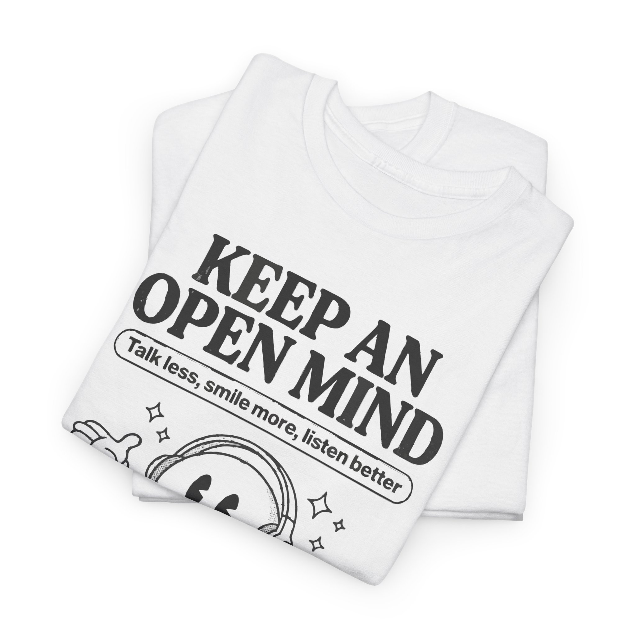 Keep An Open Mind Tee — Positive Mindset Graphic T-Shirt - Image 5