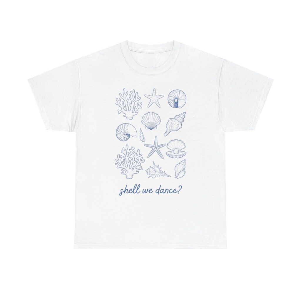 Shell We Dance? Seashell Beach Tee
