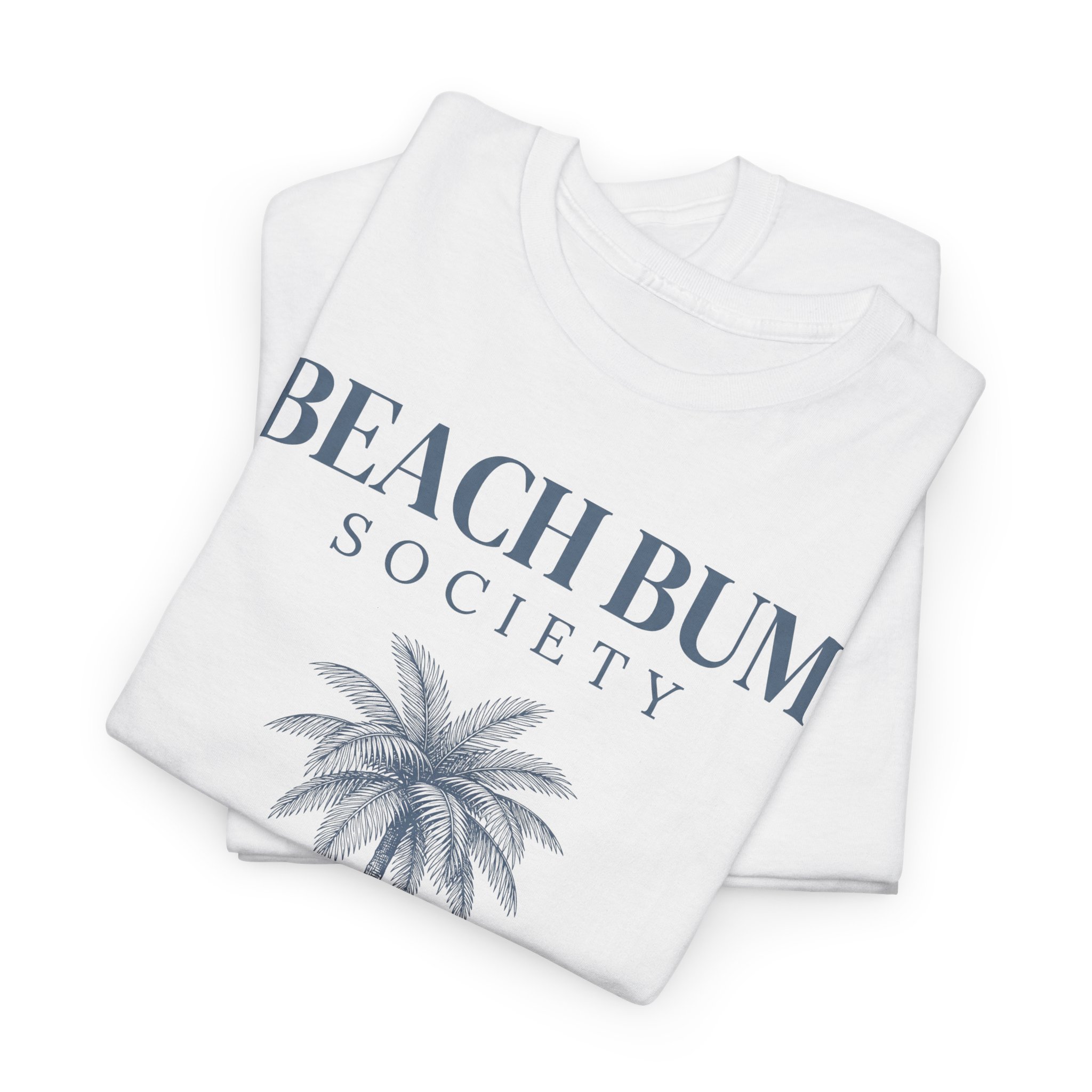 Beach Bum Society T-Shirt — Palm Tree Summer Tee - Image 5