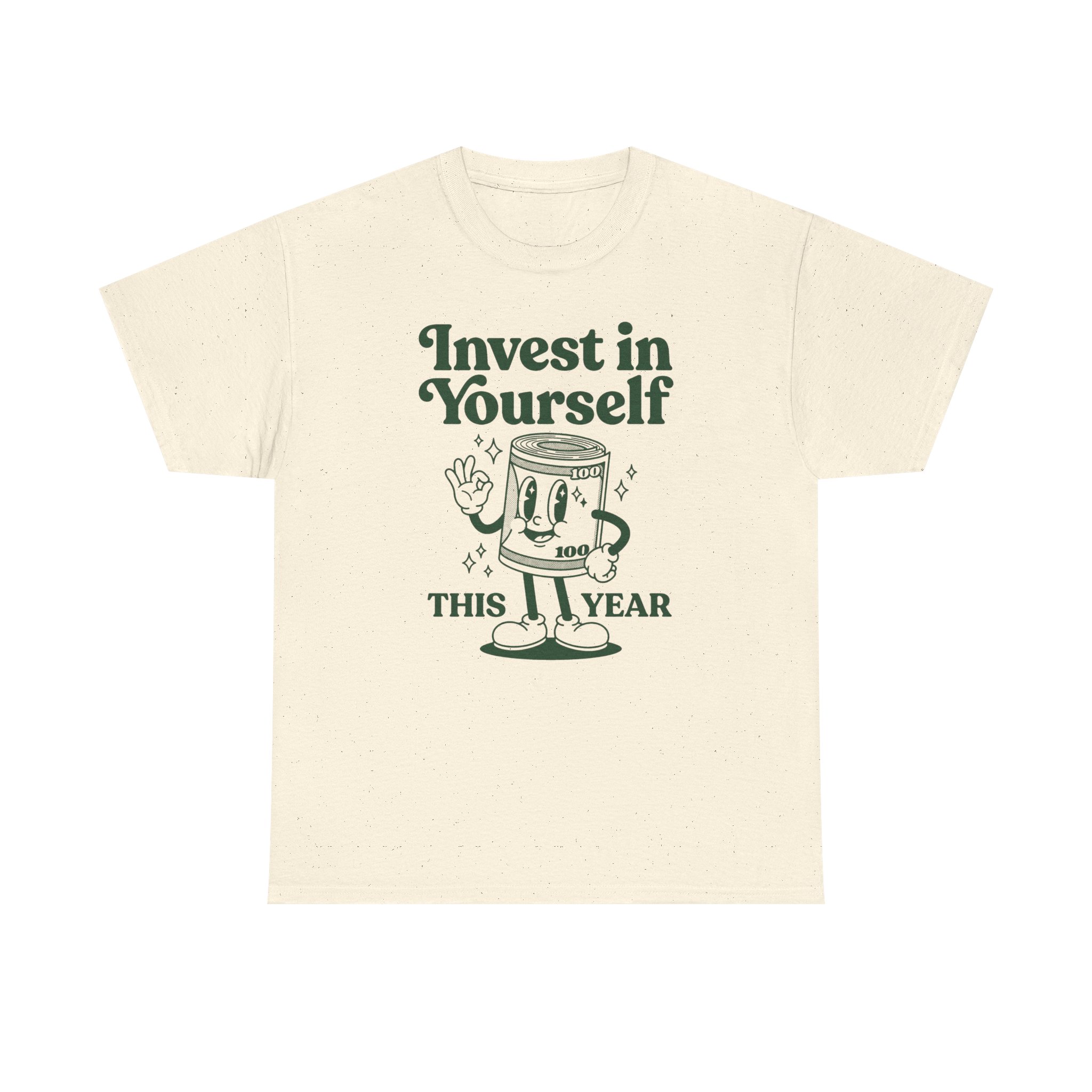 Invest in Yourself Tee — Motivational Graphic Shirt