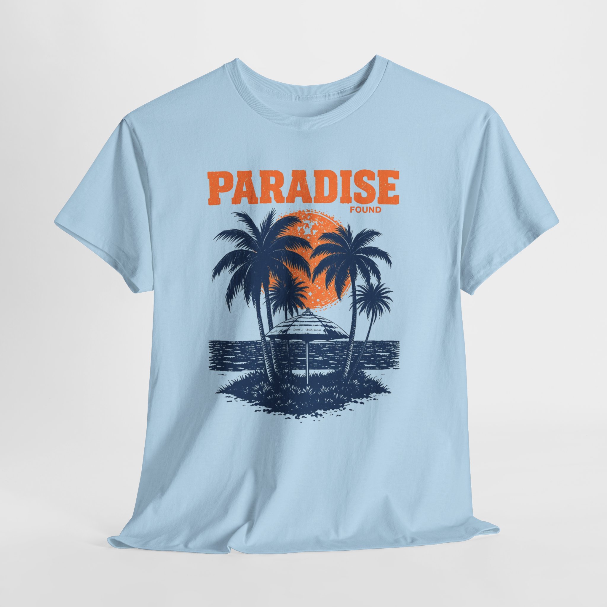 Paradise Palm Beach T-Shirt – Vintage Sunset Island Tee - Image 6