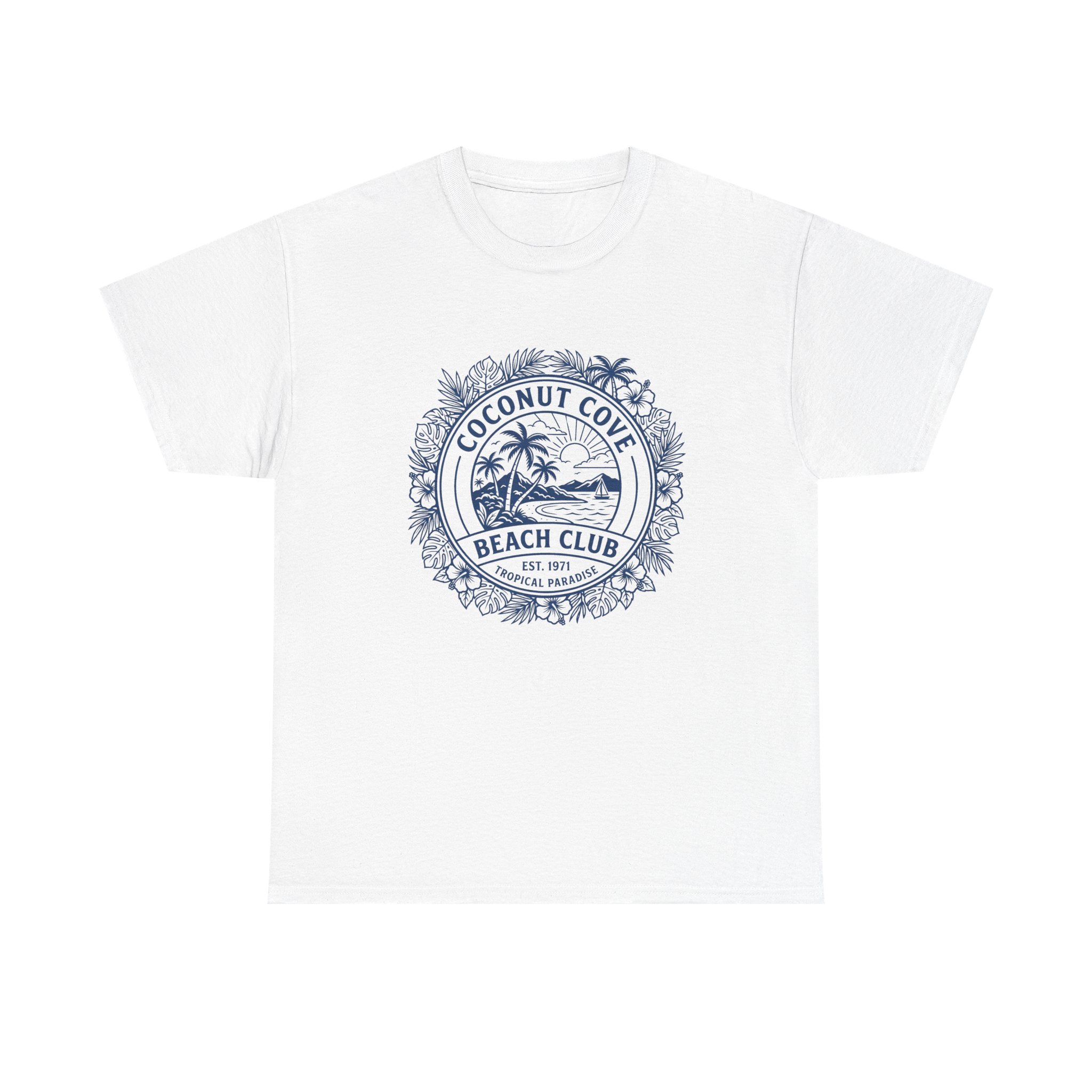 Coconut Cove Beach Club T-Shirt — Vintage Palm Beach Graphic Tee