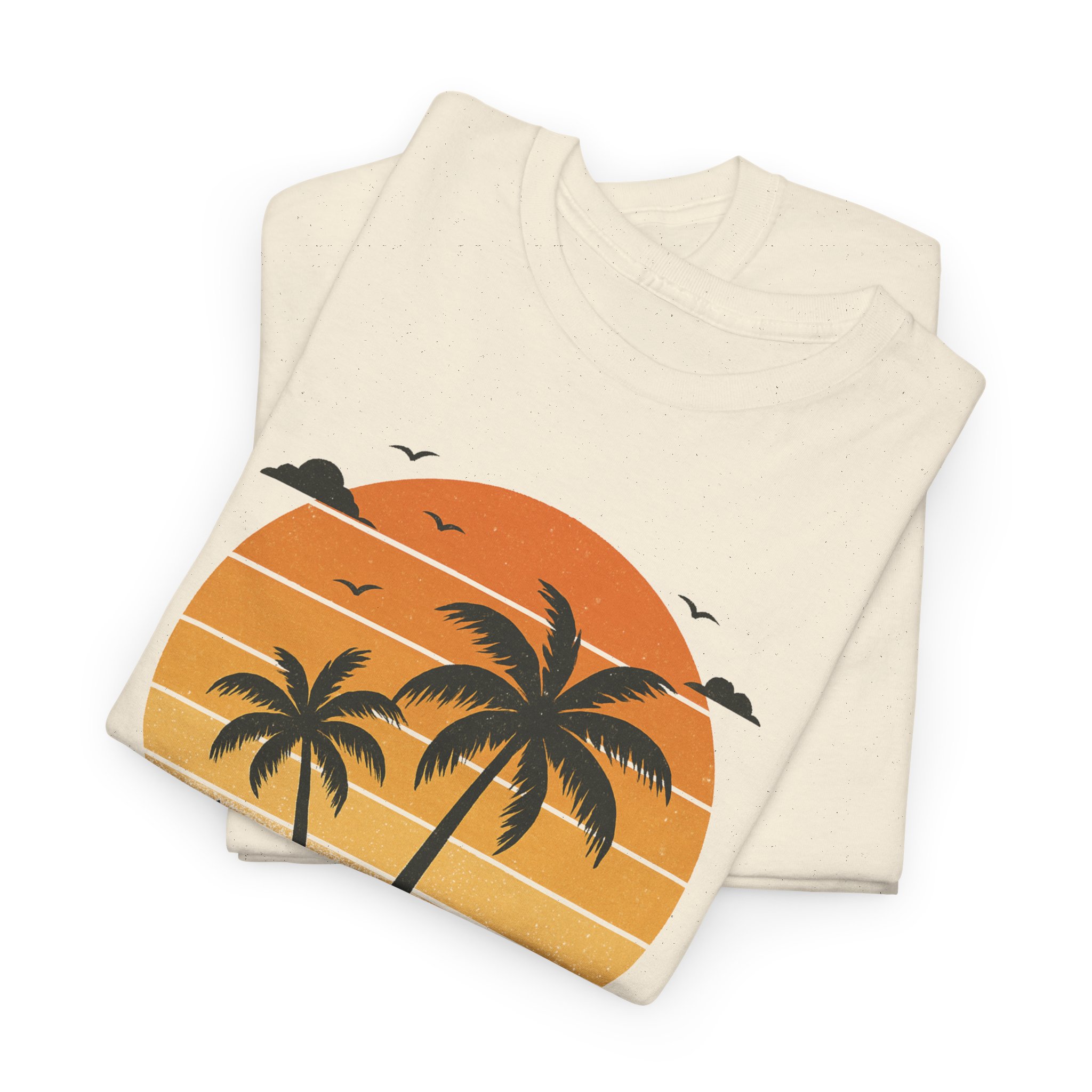 Tropical Sunset T-Shirt — Palm Trees Beach Graphic Tee - Image 5
