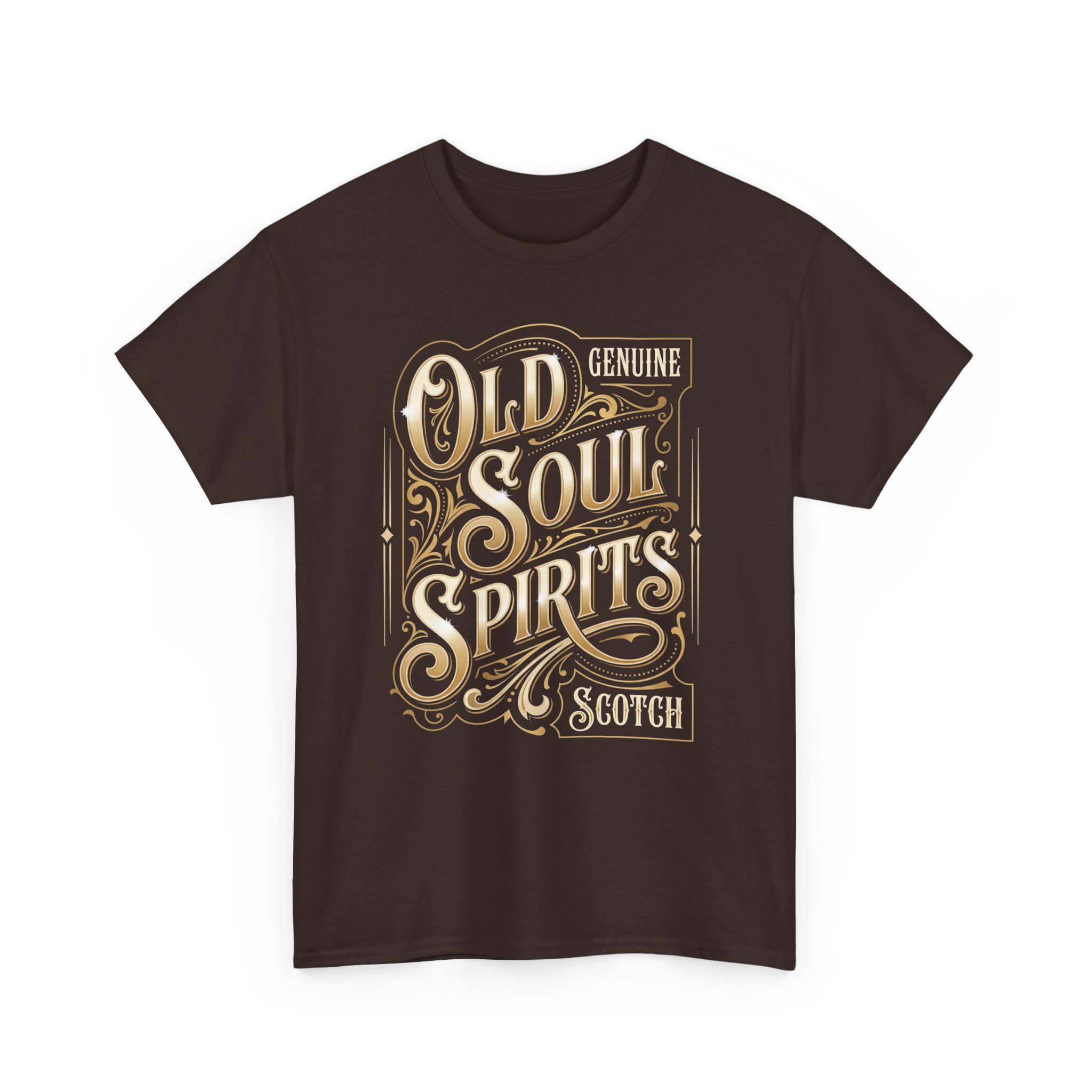 Old Soul Spirits Scotch T-Shirt — Vintage Distillery Graphic Tee - Image 3