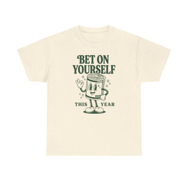 Bet On Yourself Tee — Motivational Vintage Jackpot Graphic T-Shirt