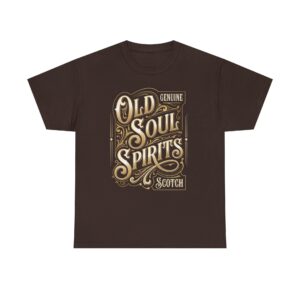 Old Soul Spirits Scotch T-Shirt — Vintage Distillery Graphic Tee