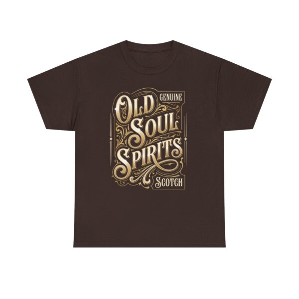 Old Soul Spirits Scotch T-Shirt — Vintage Distillery Graphic Tee