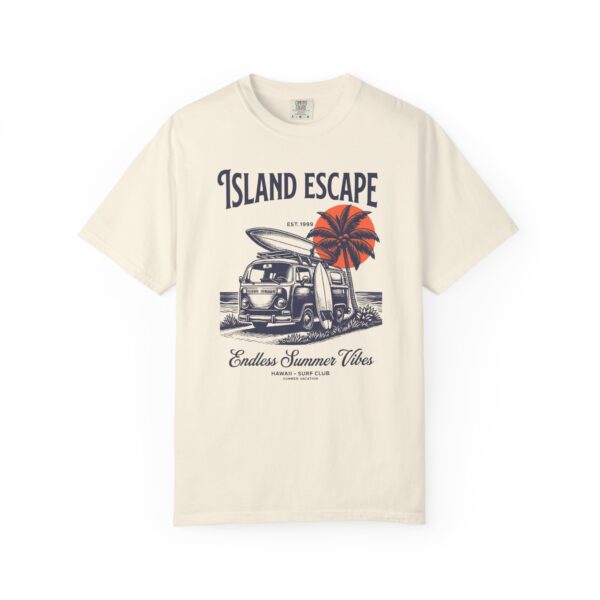 Island Escape T-Shirt — Vintage Surf Van "Endless Summer Vibes" Tee