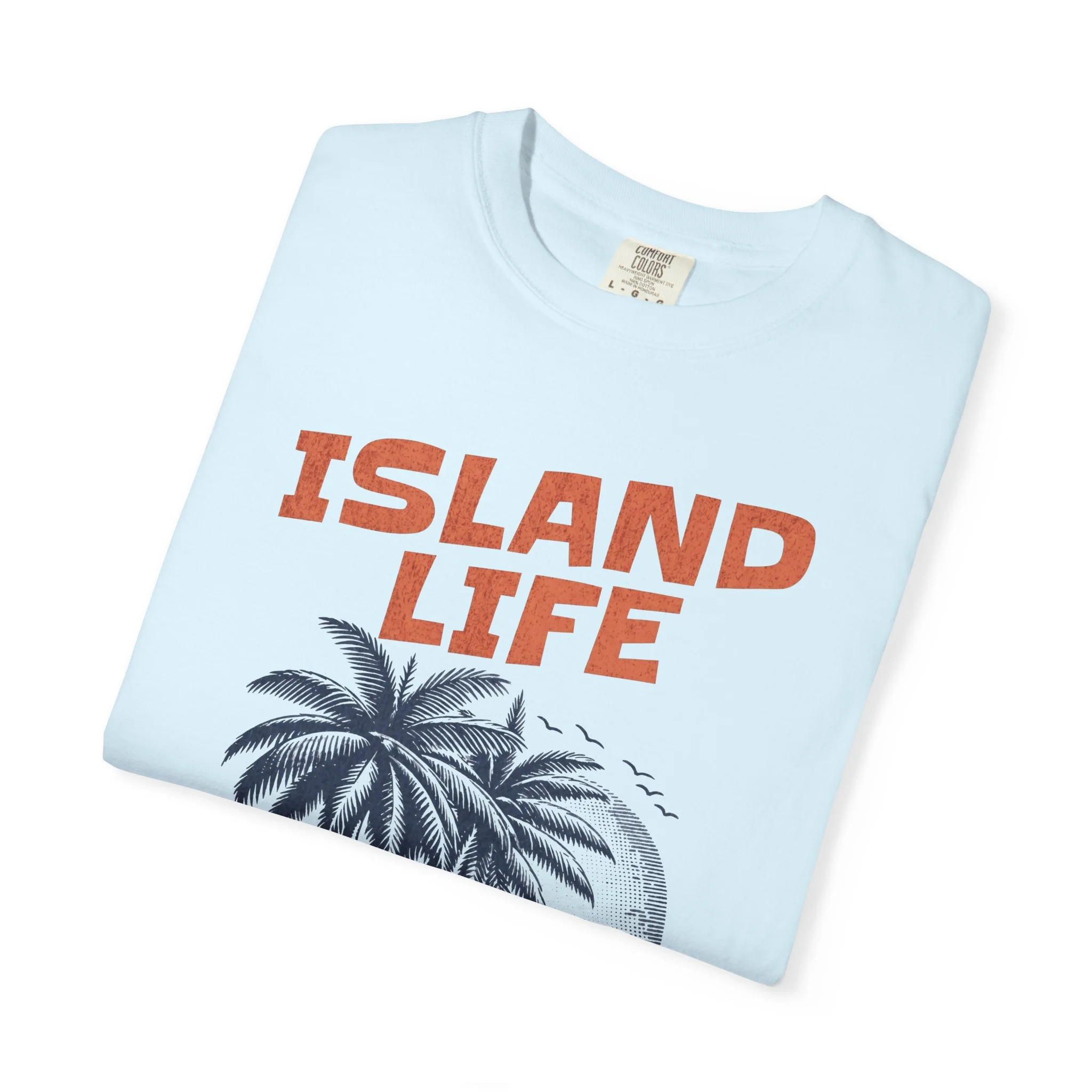 Island Life T-Shirt – Vintage Palm Beach Graphic Tee - Image 3