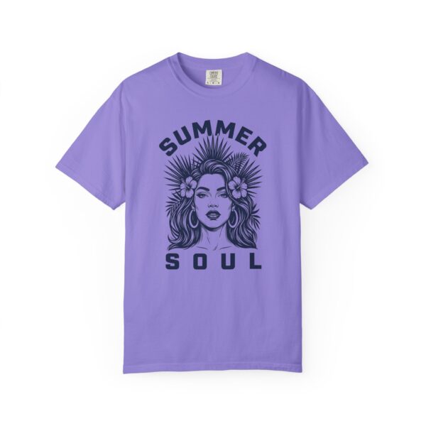 Summer Soul T-Shirt — Retro Floral Girl Graphic Tee