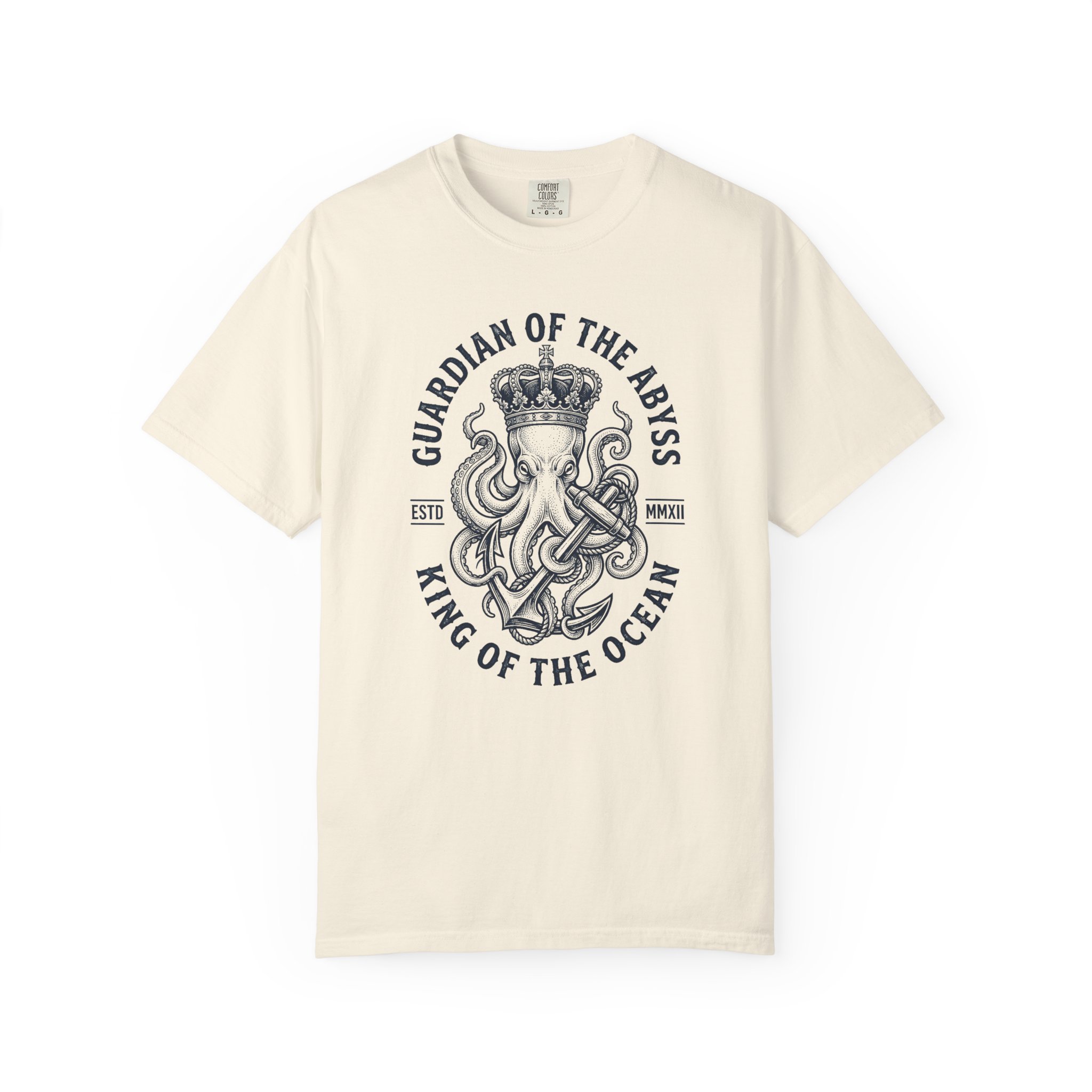 Guardian of the Abyss T-Shirt — King of the Ocean Octopus Graphic Tee