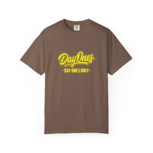 Day Ones Graphic T-Shirt — "Day Ones Only" Retro Script Tee
