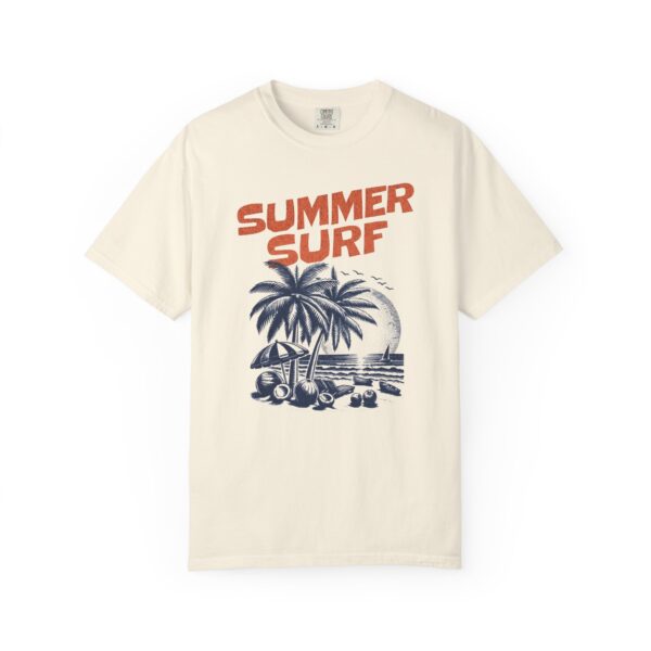 Summer Surf T-Shirt — Vintage Palm Tree Beach Graphic Tee