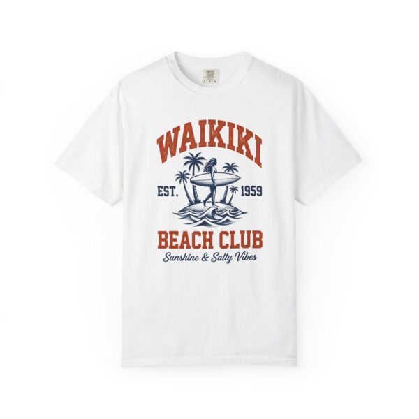 Waikiki Beach Club T-Shirt – Retro Surf Graphic Tee