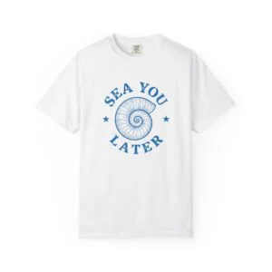 Sea You Later T-Shirt — Nautical Seashell Graphic Tee