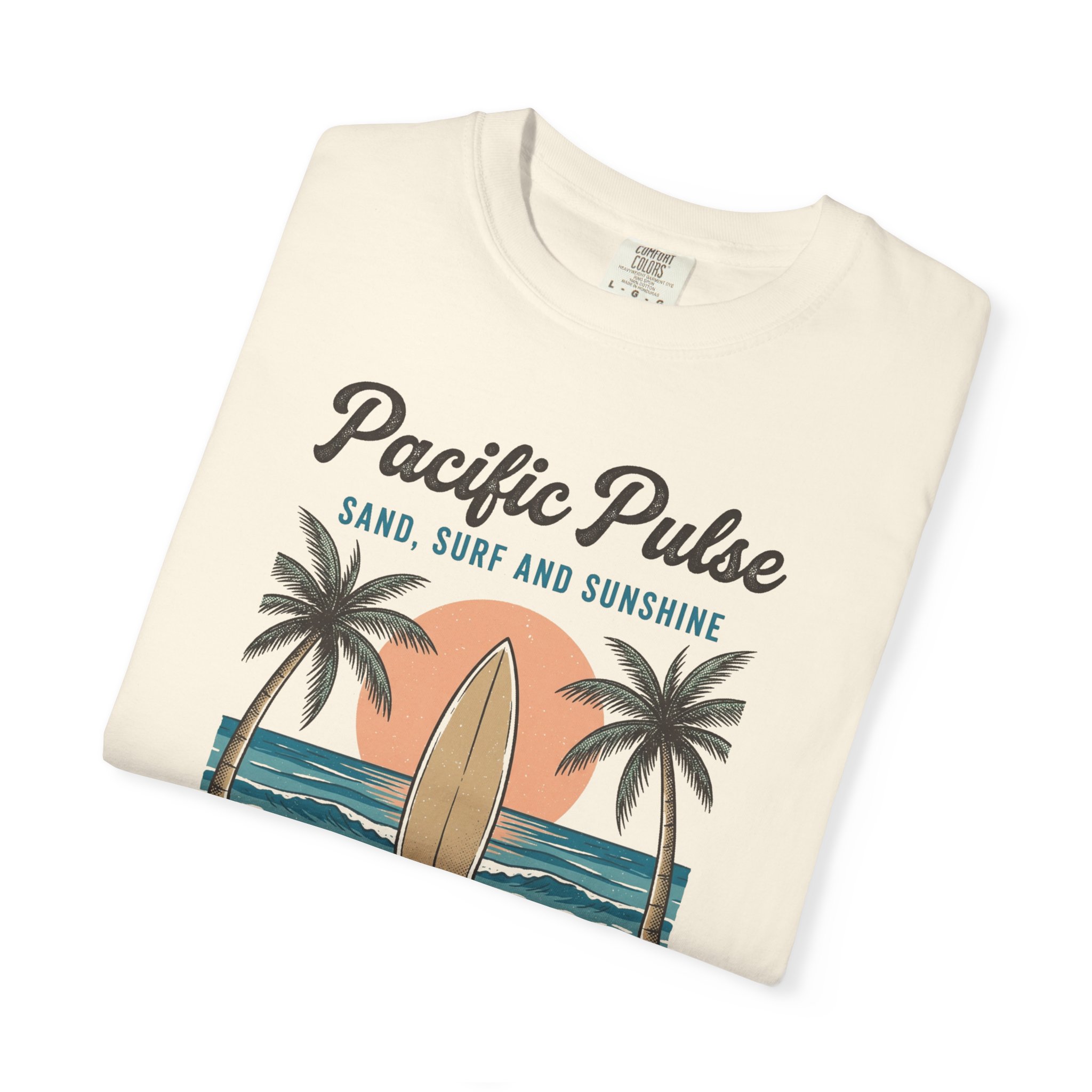 Pacific Pulse Surf T-Shirt — 'Local Break Only' Vintage Beach Tee - Image 3