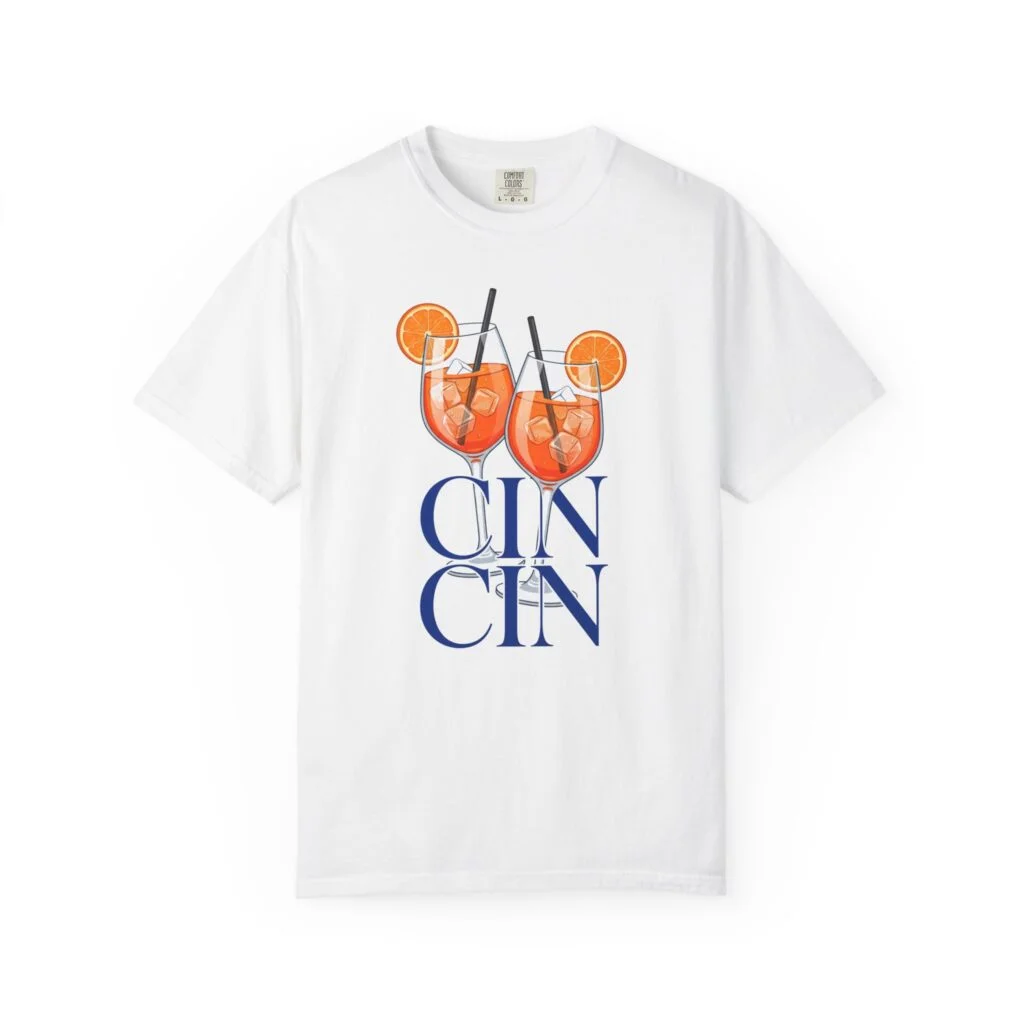 Cin Cin Aperol Spritz T-Shirt — Cheers Graphic Tee