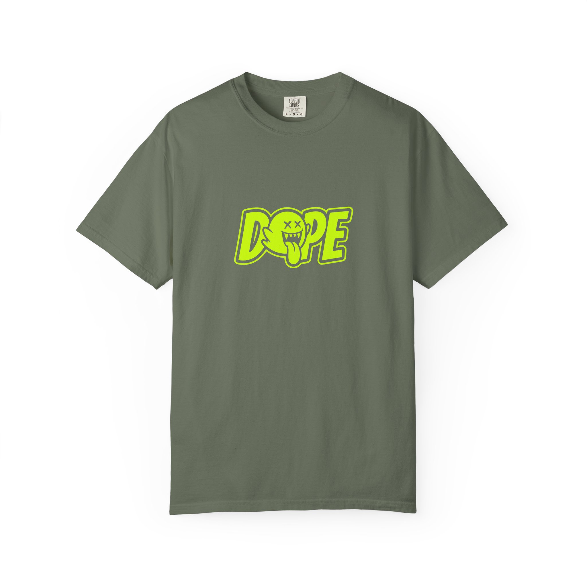 Dope Skull Graphic T-Shirt — Neon Streetwear Tee