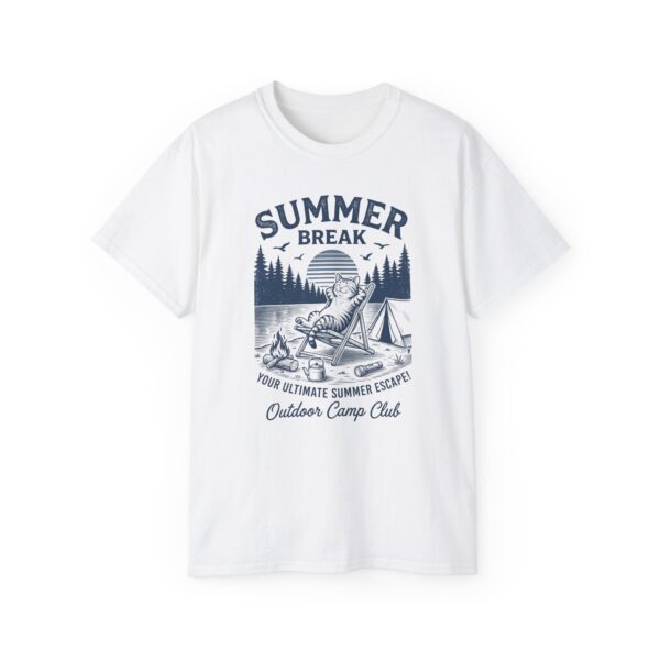 Summer Break Camping T-Shirt — 'Summer Break' Outdoor Camp Club Tee