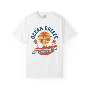 Ocean Breeze Coastal Nostalgia T-Shirt — Vintage Palm Beach Tee