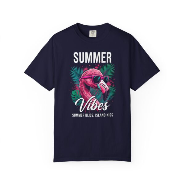 Summer Vibes T-Shirt — Pink Flamingo Graphic Tee