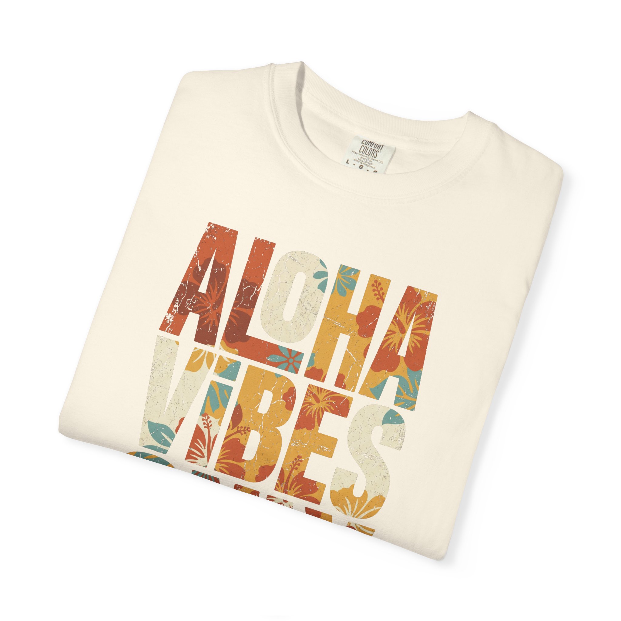 Aloha Vibes Only T-Shirt — Tropical Graphic Tee - Image 3