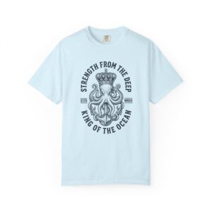 King of the Ocean Octopus T-Shirt — "Strength From The Deep" Nautical Graphic Tee