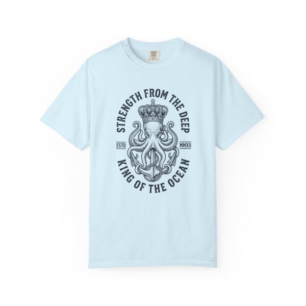 King of the Ocean Octopus T-Shirt — "Strength From The Deep" Nautical Graphic Tee
