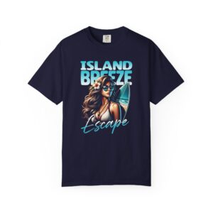 Island Breeze Escape T-Shirt — Women's Surf Graphic Tee