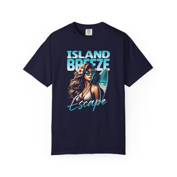 Island Breeze Escape T-Shirt — Women's Surf Graphic Tee