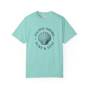 Pacific Shore Shell Tee — Surf & Stay Coastal T-Shirt