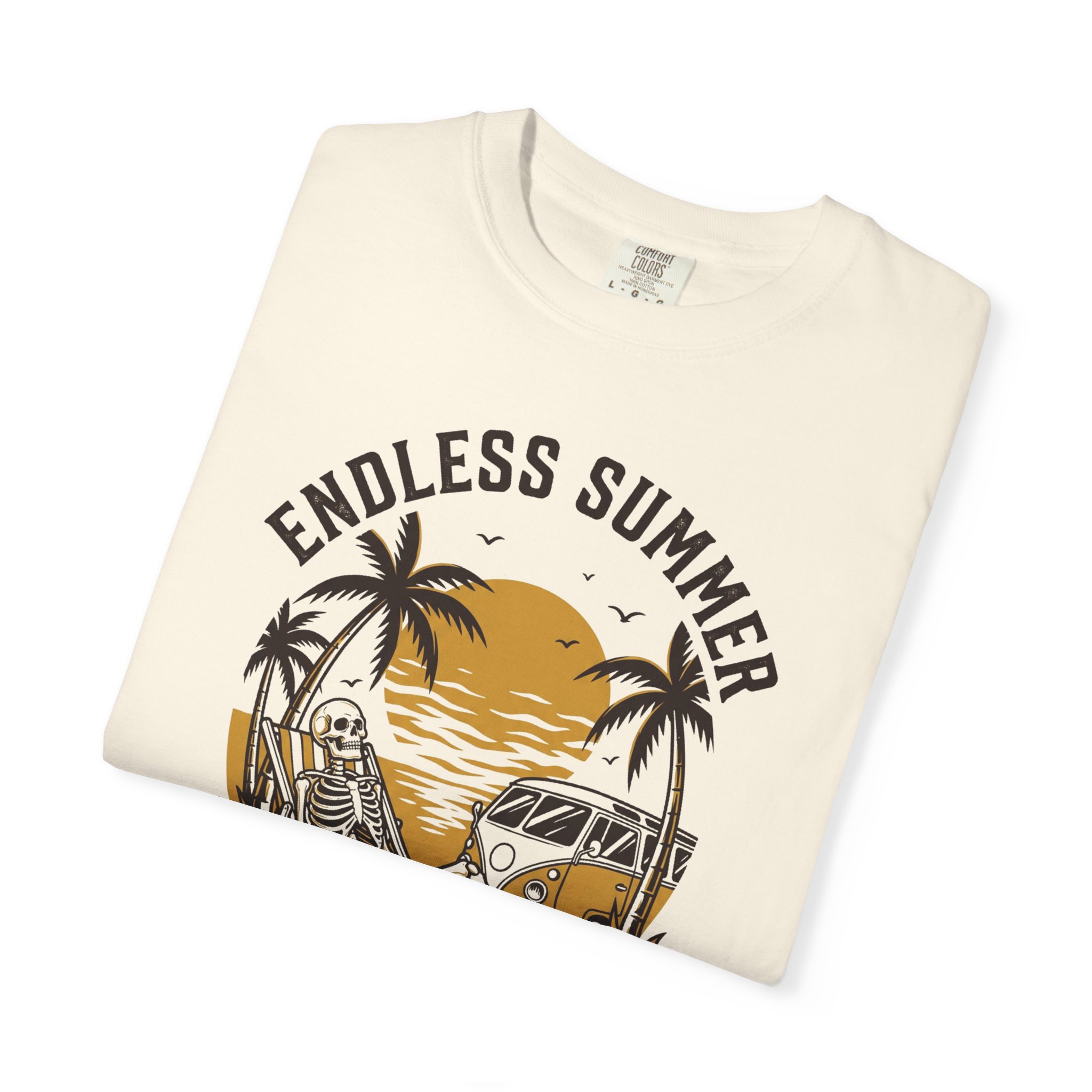 Endless Summer 'Good Vibes Only' Beach T-Shirt - Image 3