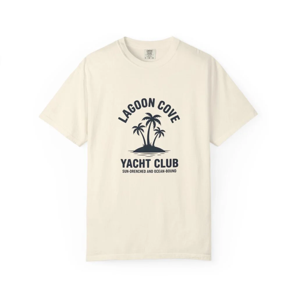 Lagoon Cove Yacht Club T-Shirt — Palm Island Nautical Tee