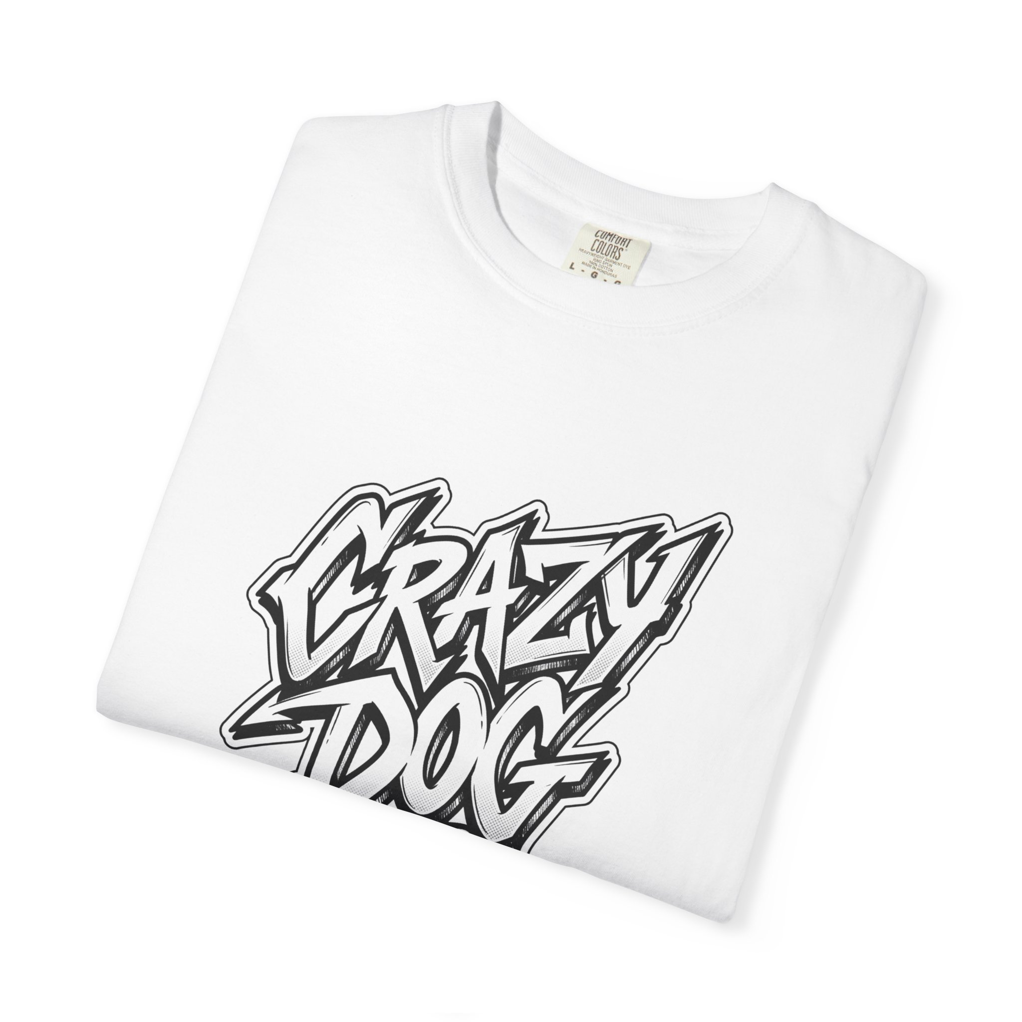 Crazy Dog Graphic T‑Shirt — Streetwear Logo Tee - Image 3